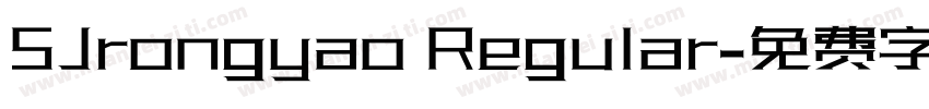 SJrongyao Regular字体转换